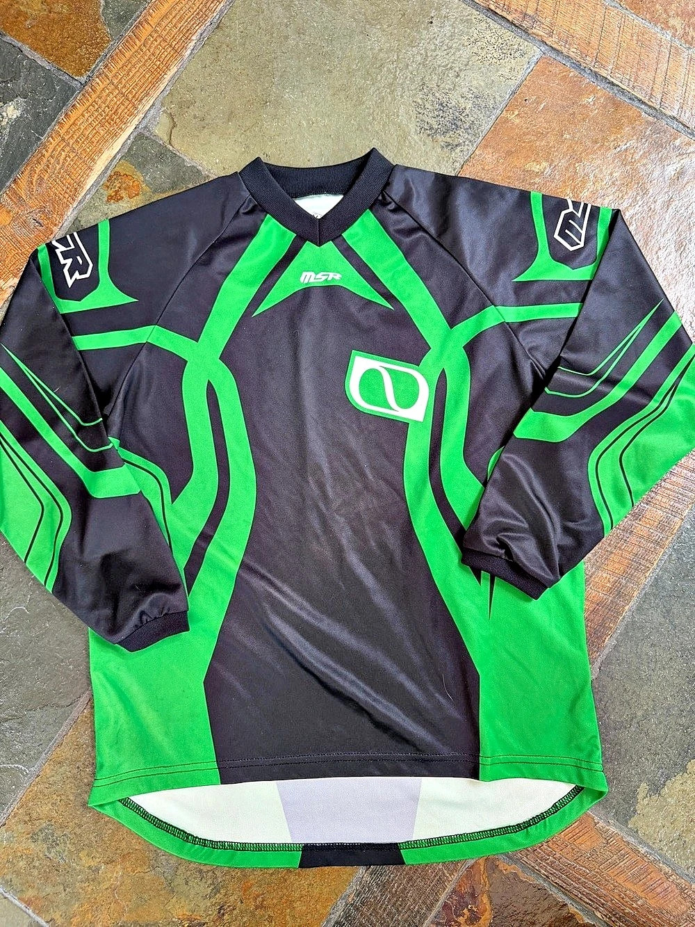 MSR Axxis Jersey Men's Green & Black Size XL